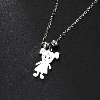 Ketting met gravure van kindernaam