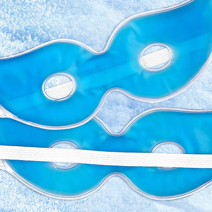 Luxe slaapmasker met zijde-afwerking