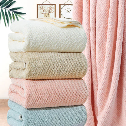 Badhanddoek met geweven rand – Luxe afwerking