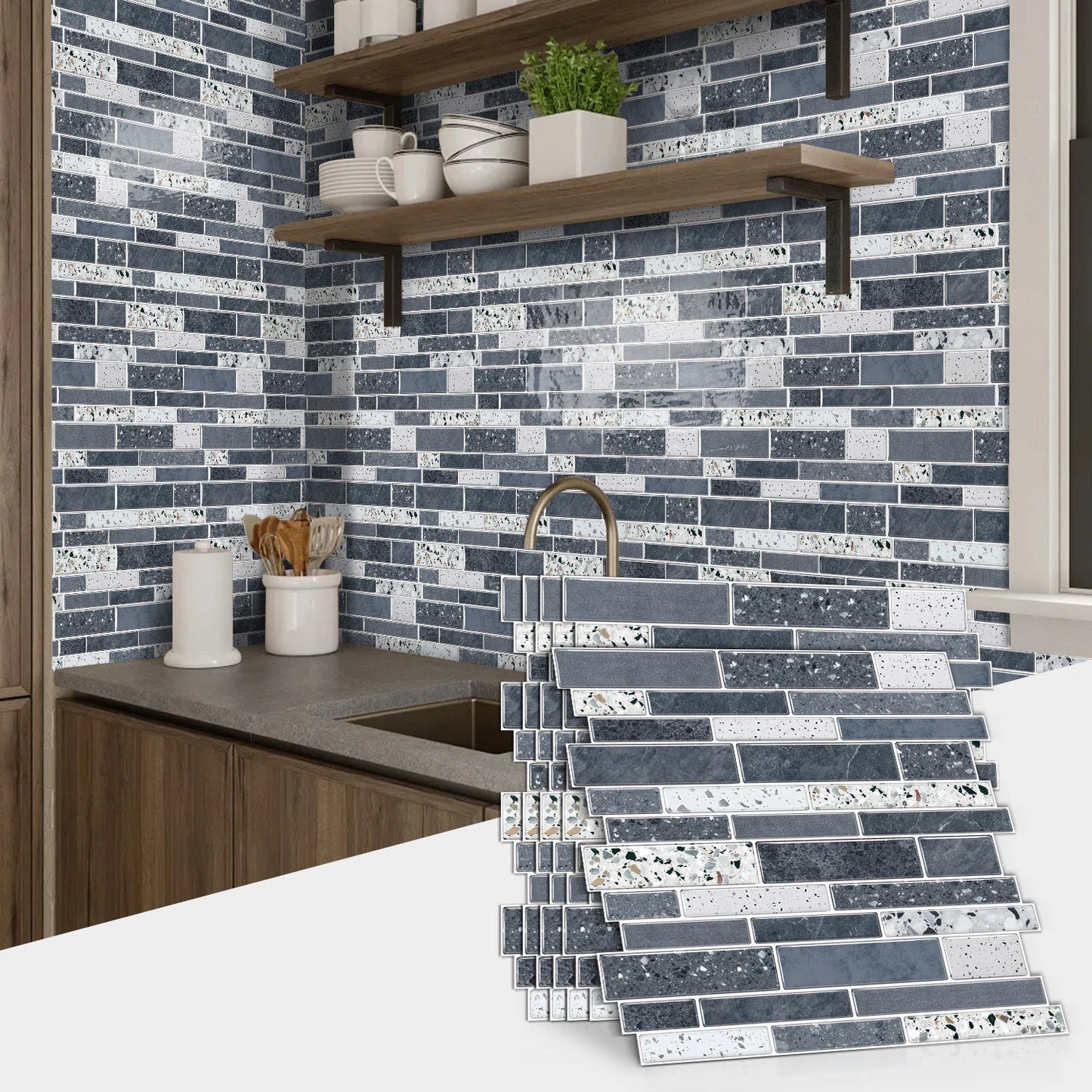 Mozaiek tegels toilet – Compact en stijlvol