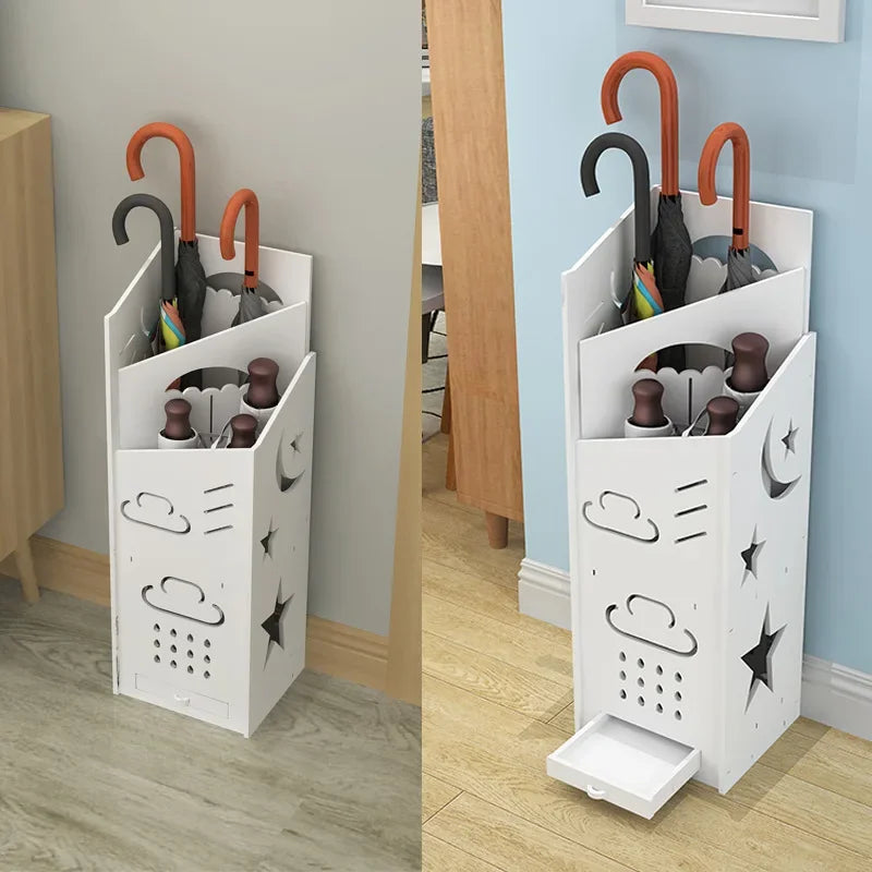 Compacte paraplu bak met lekbak