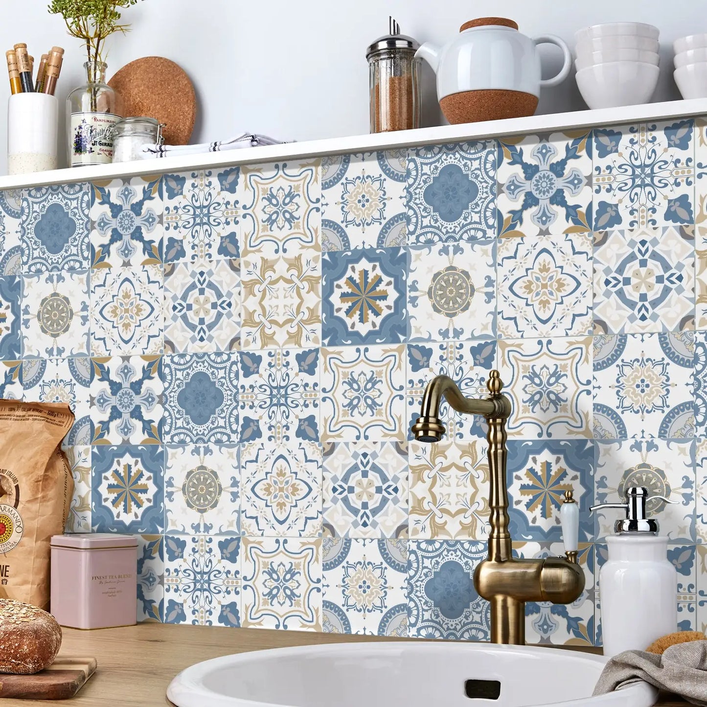 Badkamer wand mozaiek tegels – Luxe hotelgevoel
