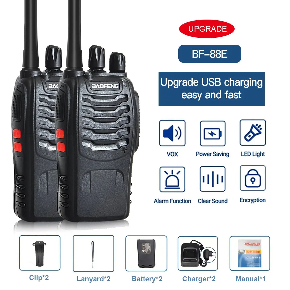 Alecto walkie talkies met CE-keurmerk