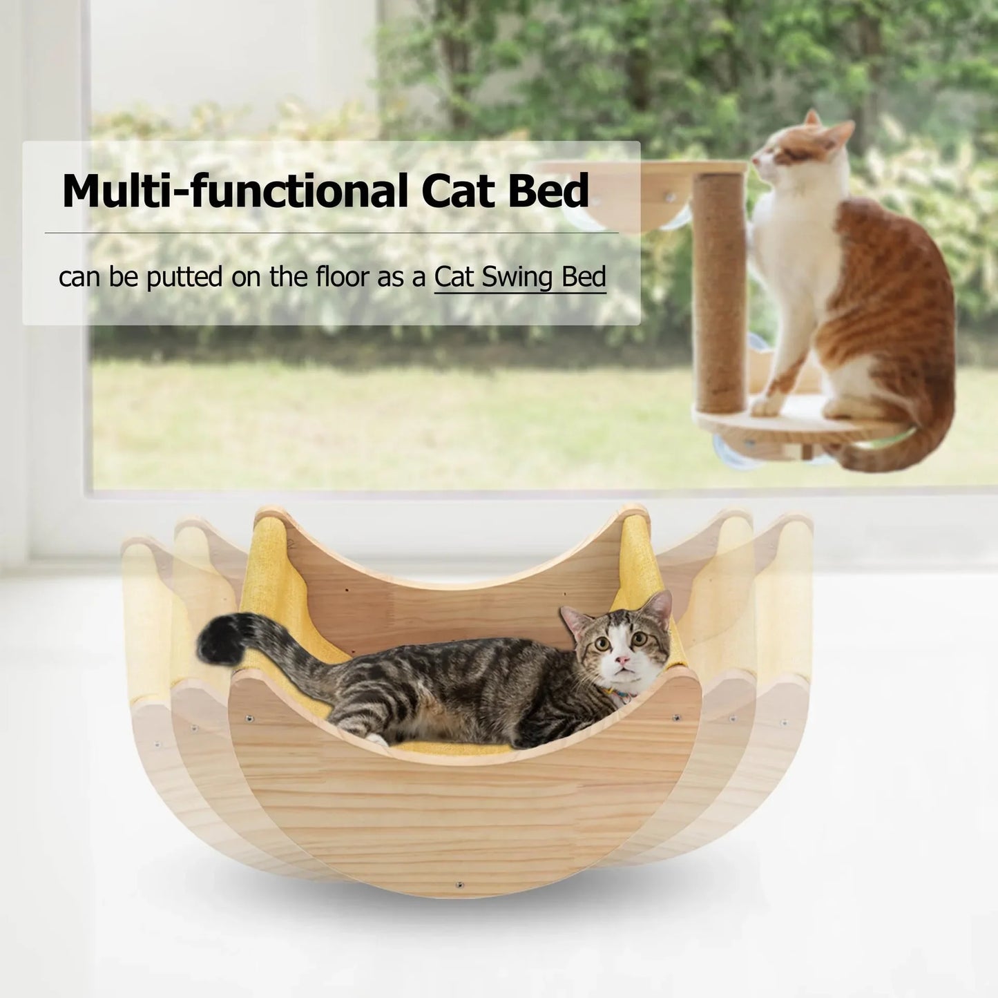 Kattenmand Action met comfortabel ligvlak – Simpel en doeltreffend
