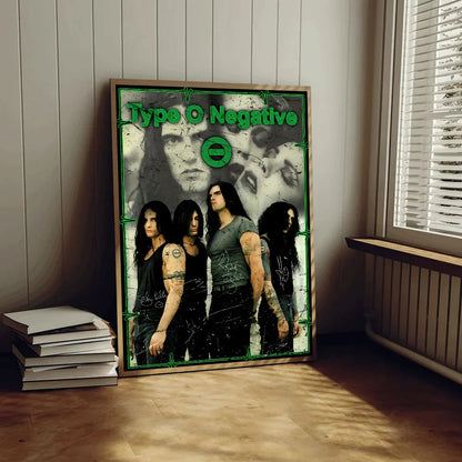 Poster in zachte pastelkleuren