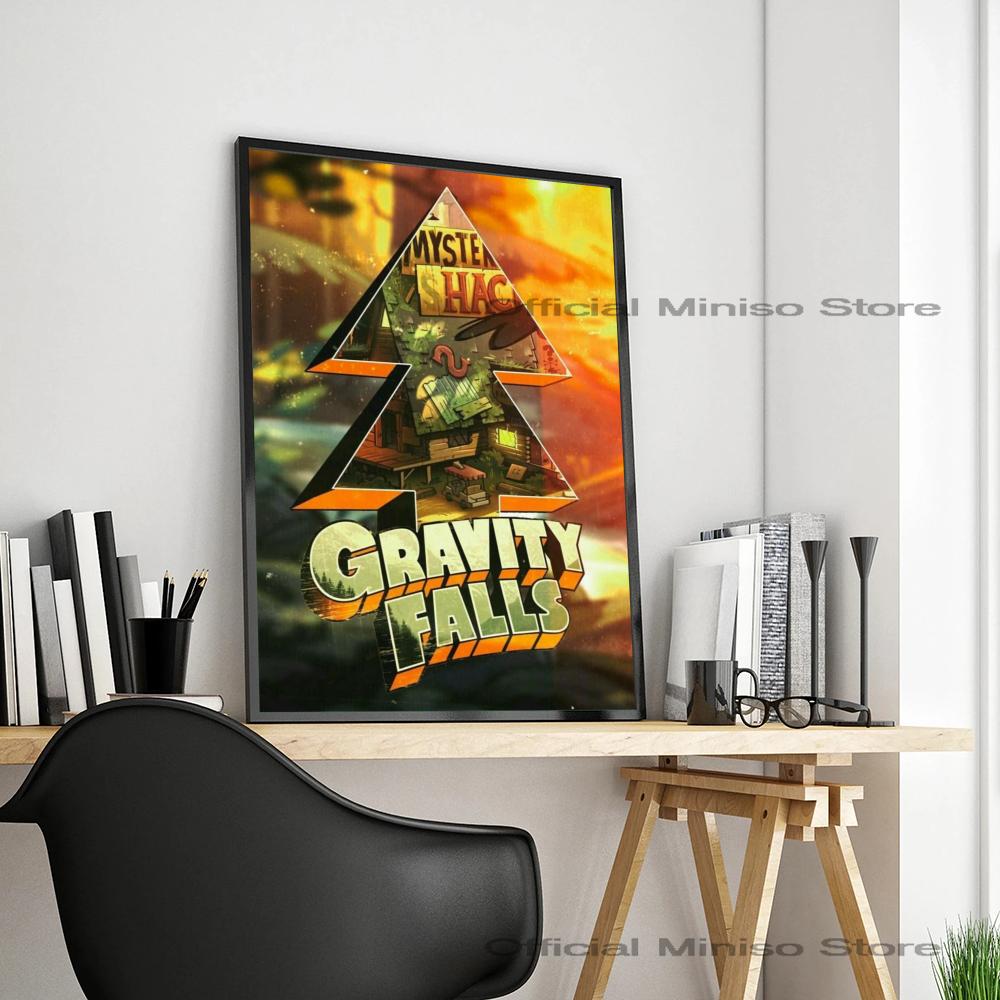 Poster met lijntekening van gezicht