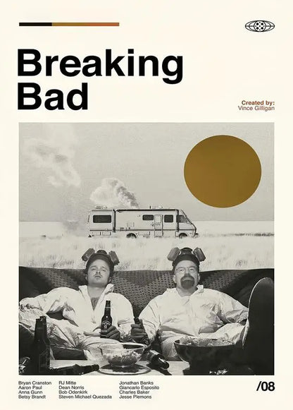 Poster in beige en zandtinten
