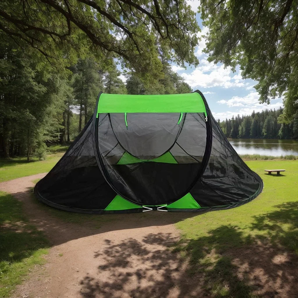 Action pop up tent – Betaalbare kampeeroplossing