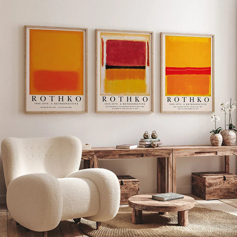 Poster met illustratie van koffie of wijn