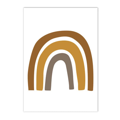 Posters met minimalistische architectuur