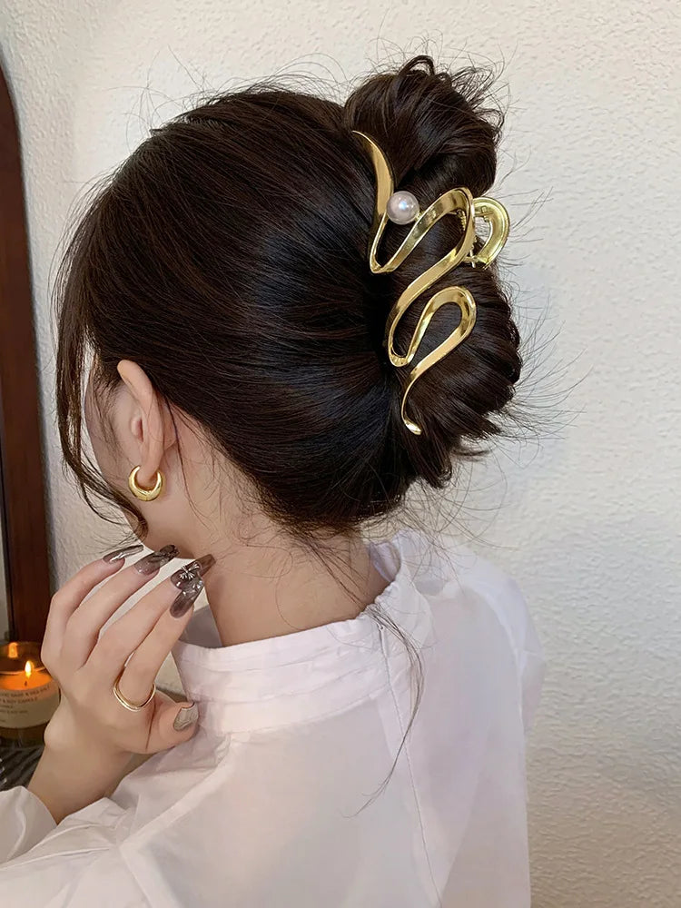Haar accessoires dames met gouden accenten