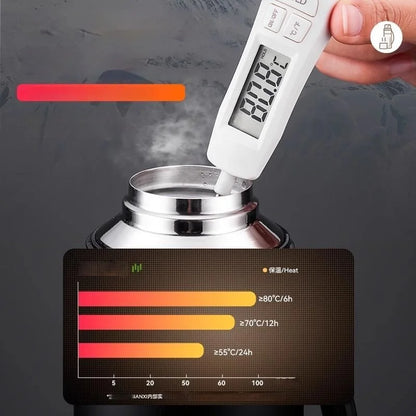 Thermosfles met fliptop – Snelle toegang tot je drankje