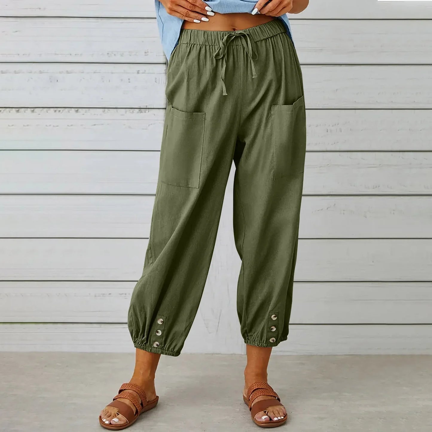 H&M linnen broeken dames voor warme dagen – Licht en luchtig