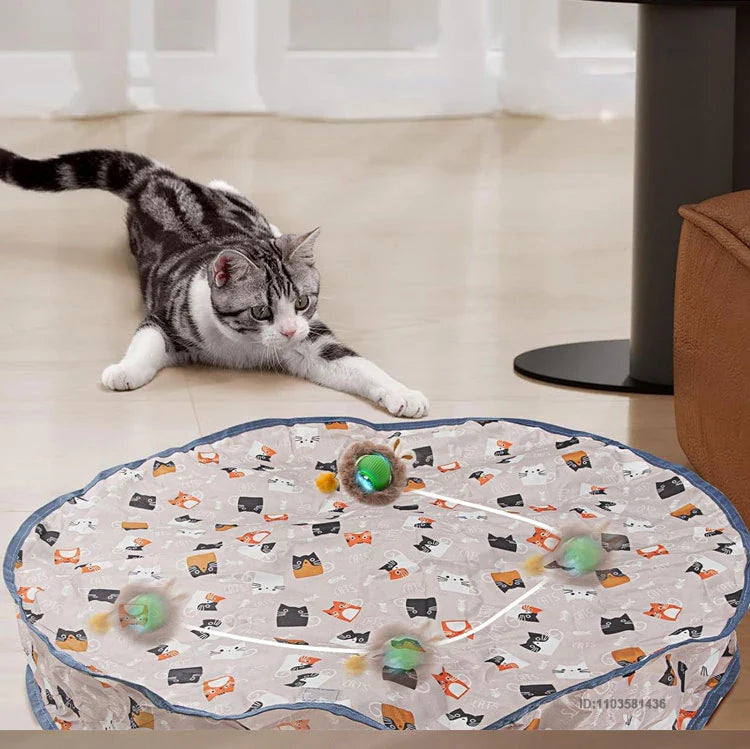 Kattenspeeltjes die geluid maken – Meer betrokkenheid