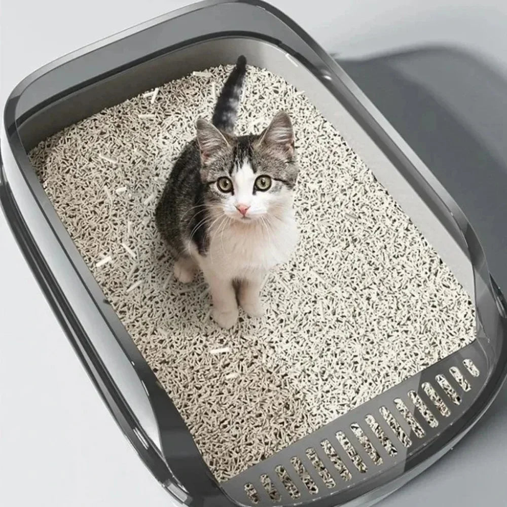 Kattenbak automatisch met reinigingsrooster – Minder schoonmaakwerk