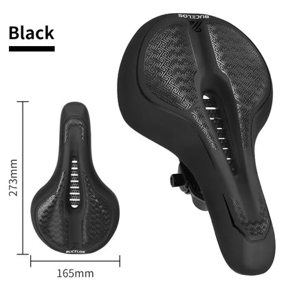 Fietszadel met antislip en ventilatiekanalen