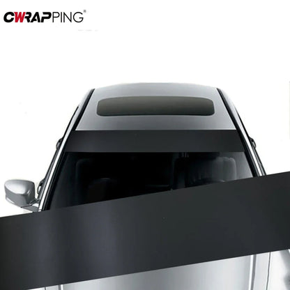 Auto stickers achterruit - Zwarte privacy folie voor optimale privacy