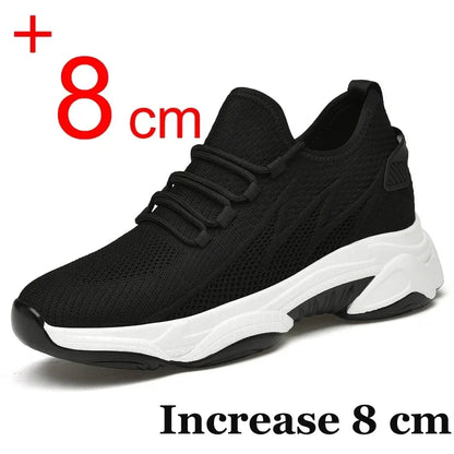 Flexibele herenschoenen met open structuur