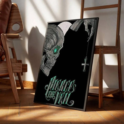 Poster in zachte pastelkleuren