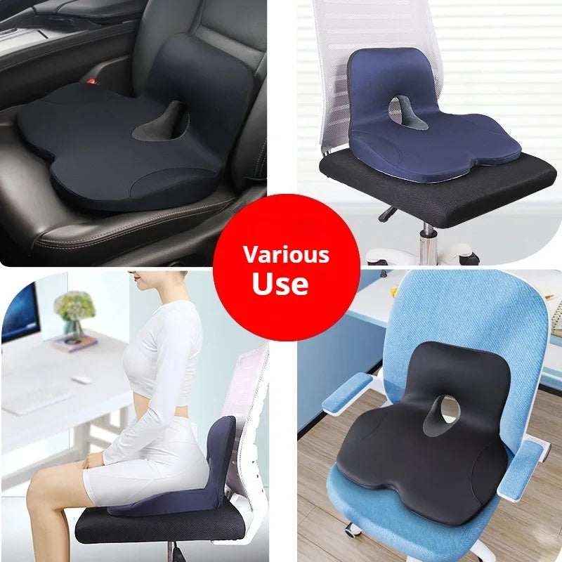 Comfortabel zitkussen met donsvulling