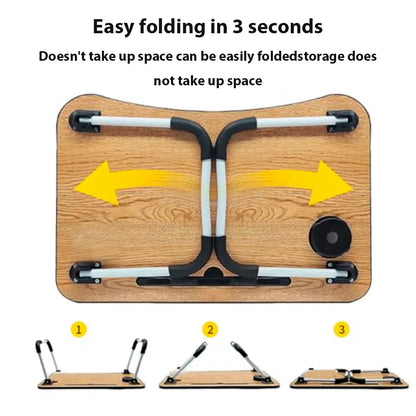 Multifunctionele schoottafel voor laptop of ontbijt