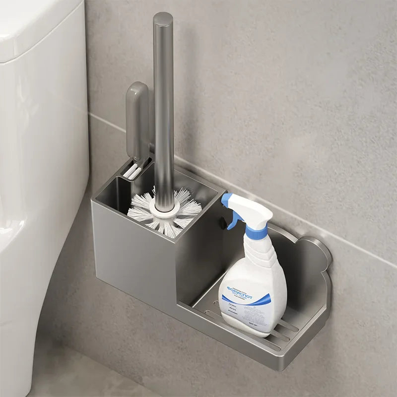 WCborstel met siliconen haren – Flexibel en hygiënisch