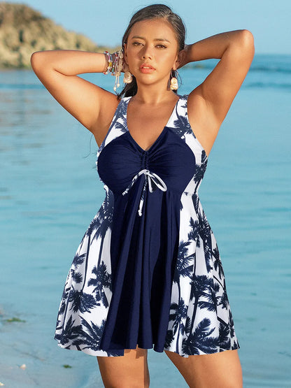 Zwemjurk met elegant patroon – Chic en comfortabel