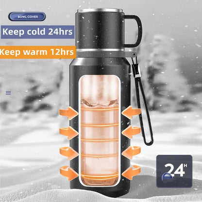 Grote thermosfles – Extra inhoud voor lange dagen