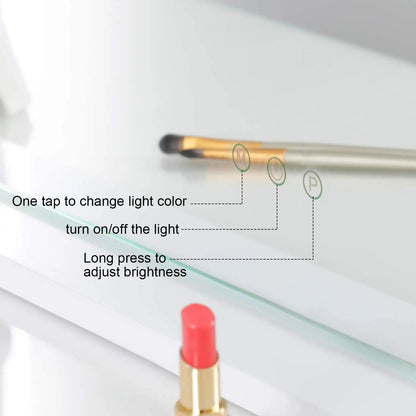 Make-up spiegel met ingebouwde verlichting – Ideaal voor dagelijks gebruik