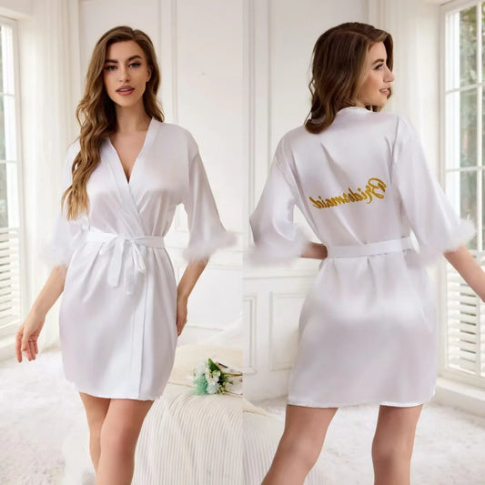 Lichte ochtendjas dames – Perfect voor lente en zomer