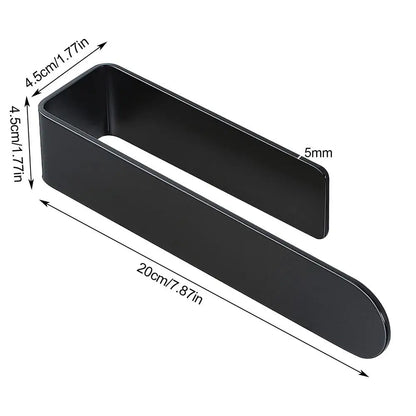 Zwevend handdoekrek voor moderne badkamer – Minimalistisch design