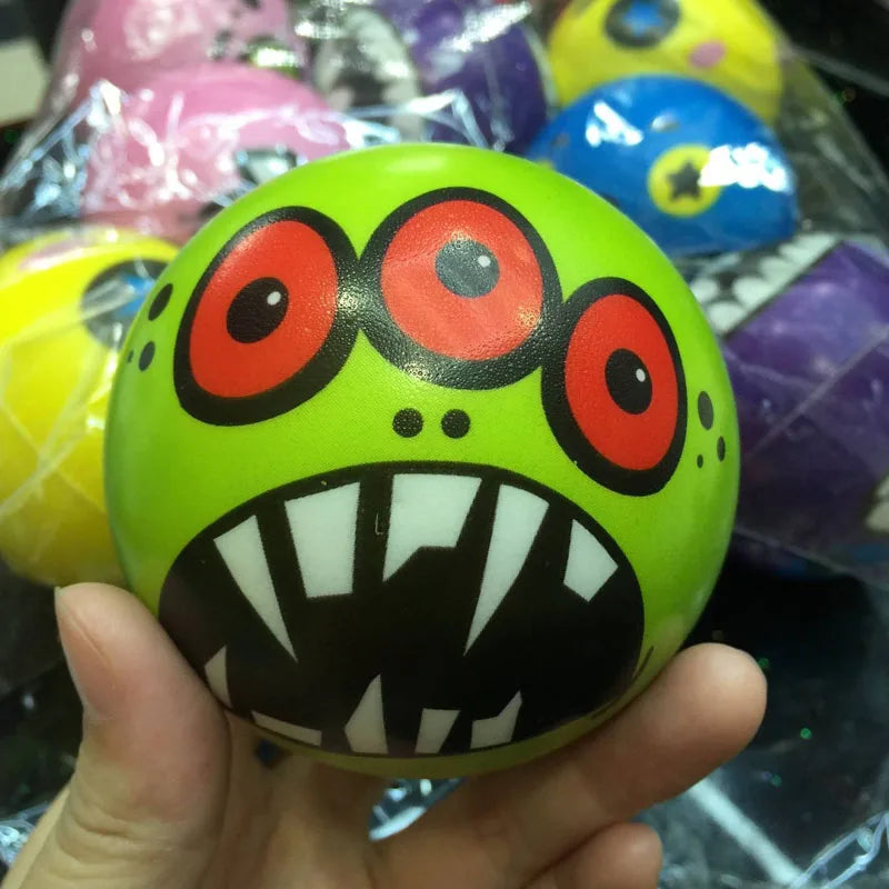 Action stressbal in bolvormig design