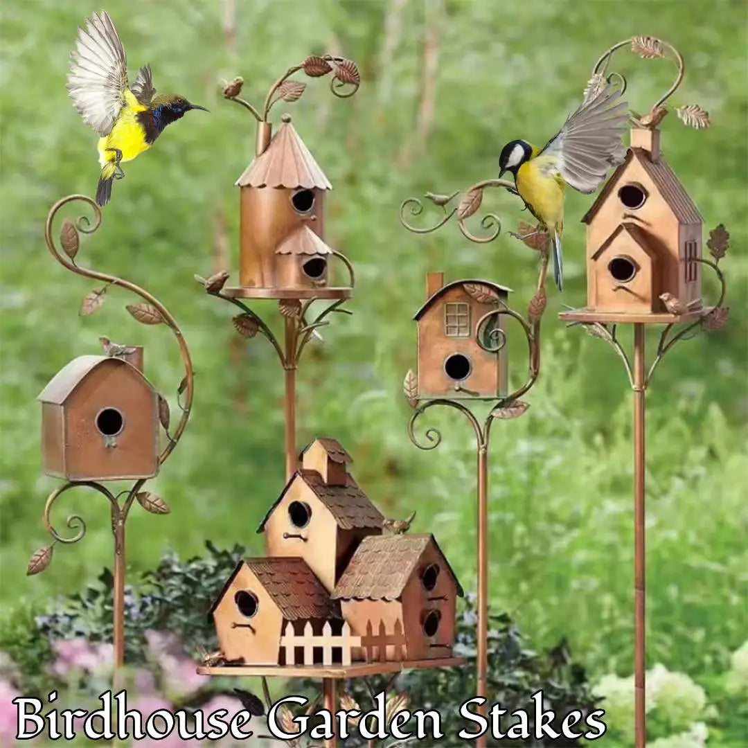 Intratuin vogelhuisje met dakgoot – Leuke details