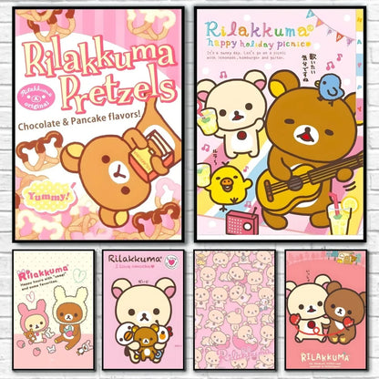 Posterset voor harmonieuze wand
