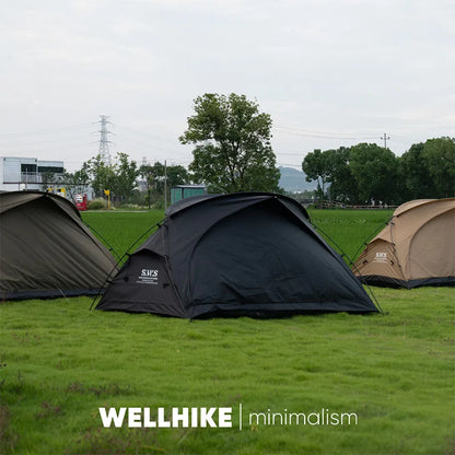 Pop-up tent met reflecterend dak – Minder hitte binnen