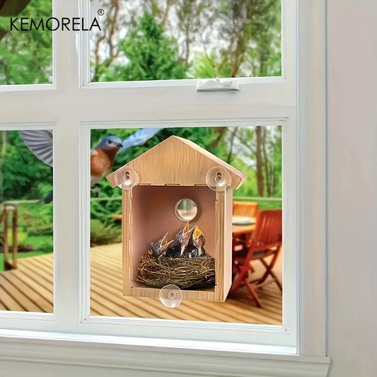 Gamma vogelhuisje met brede ingang – Voor grotere vogels