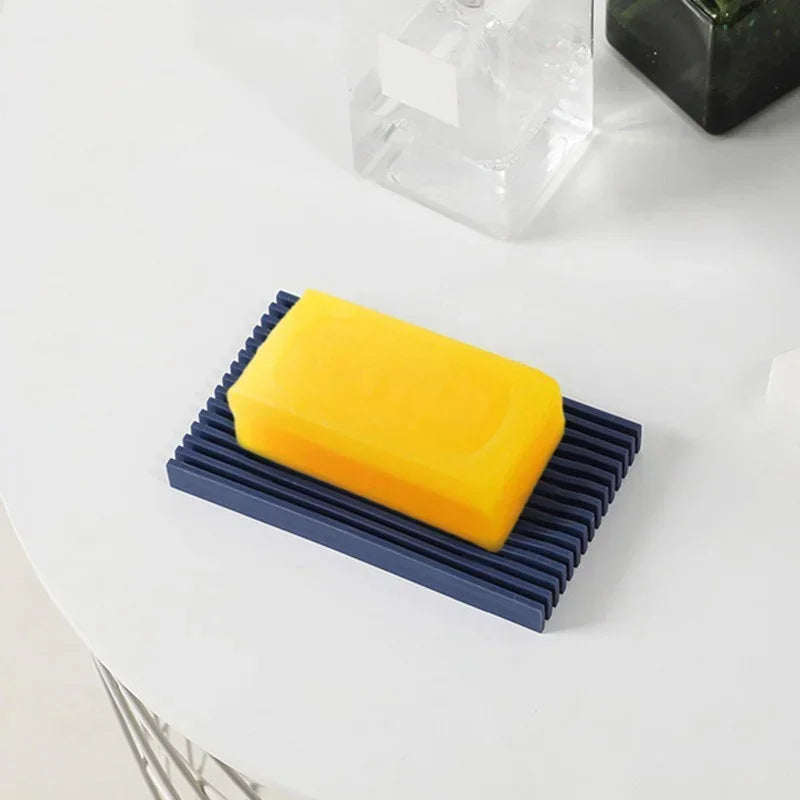 Zeep houder voor wastafelrand – Compact en netjes
