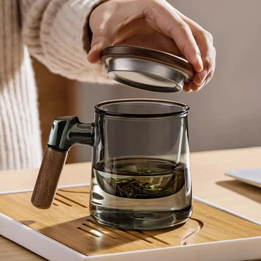 Koperen thee accessoires voor elegante uitstraling