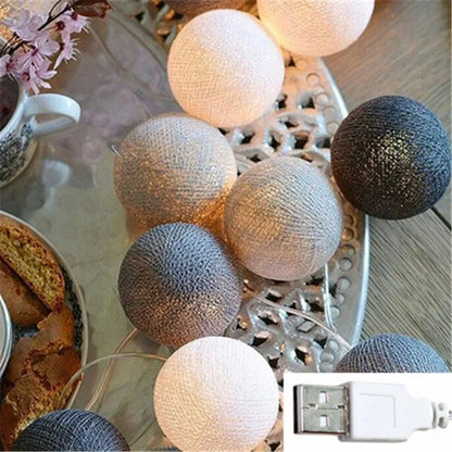 Lichtslinger met papieren lampionnetjes – Aziatische flair