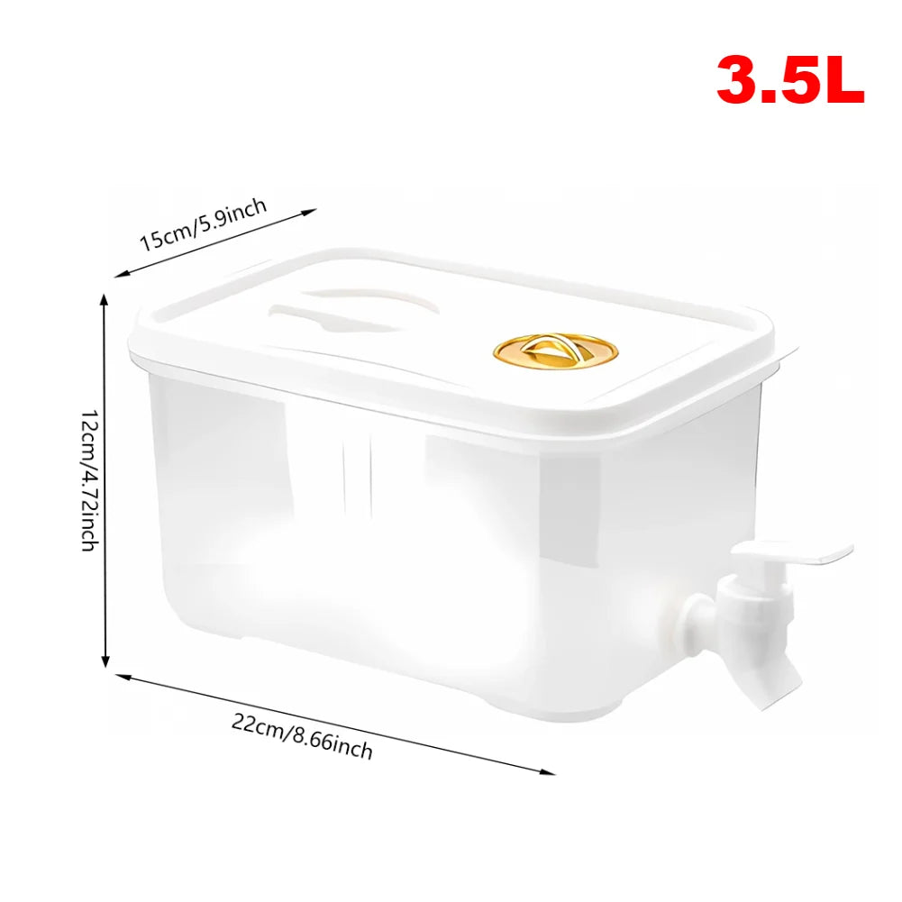 Drankdispenser met rieten mand – Perfect voor picknicks