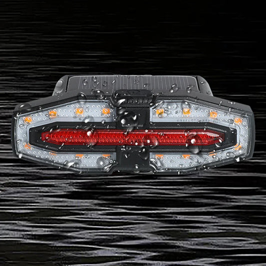 Fietslamp met compacte LED-unit
