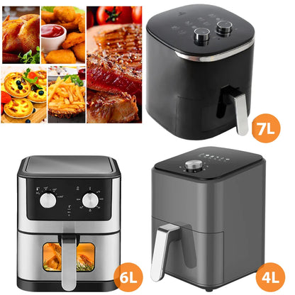 Airfryer XXL met 7 liter inhoud – Groot en krachtig