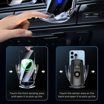 Telefoonhouder met extra lange arm – Ook handig voor grotere auto's