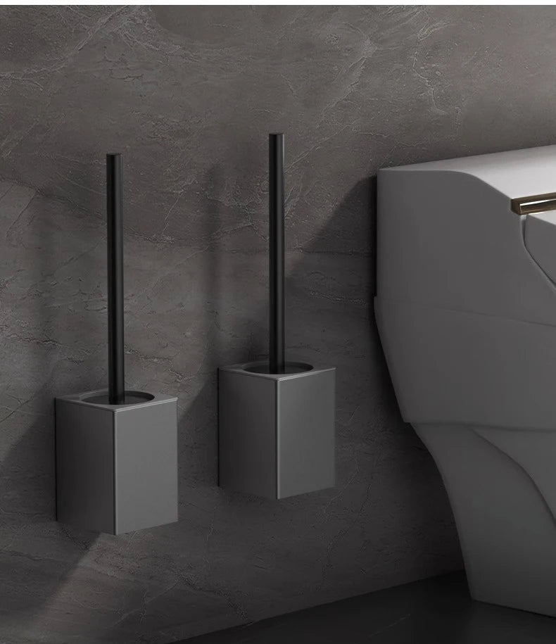 Toiletborstel met houder en deksel – Voor hygiëne en netheid