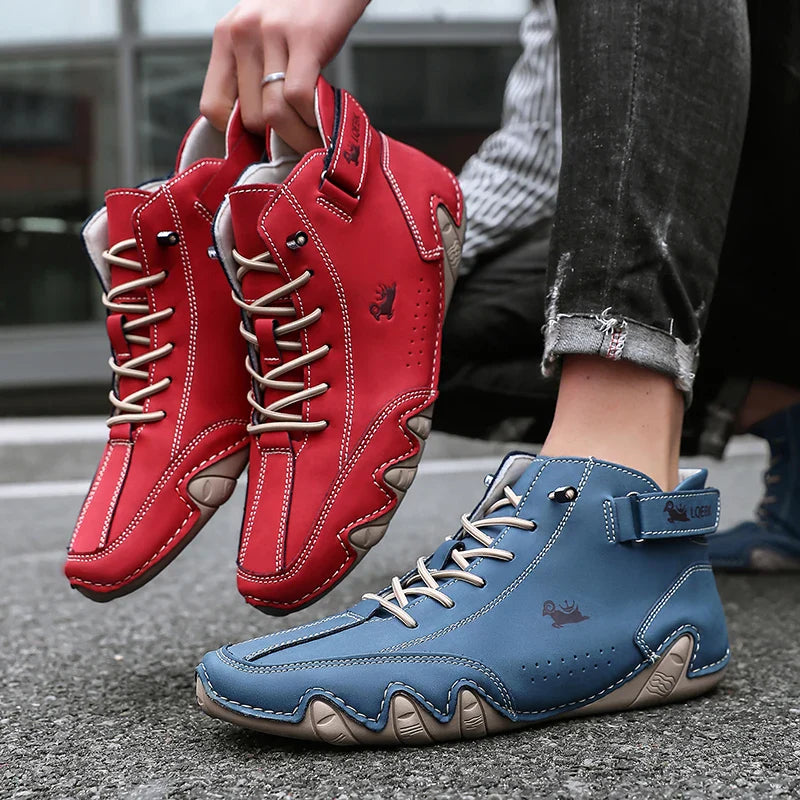 Linnen heren schoenen voor luchtige zomerse look
