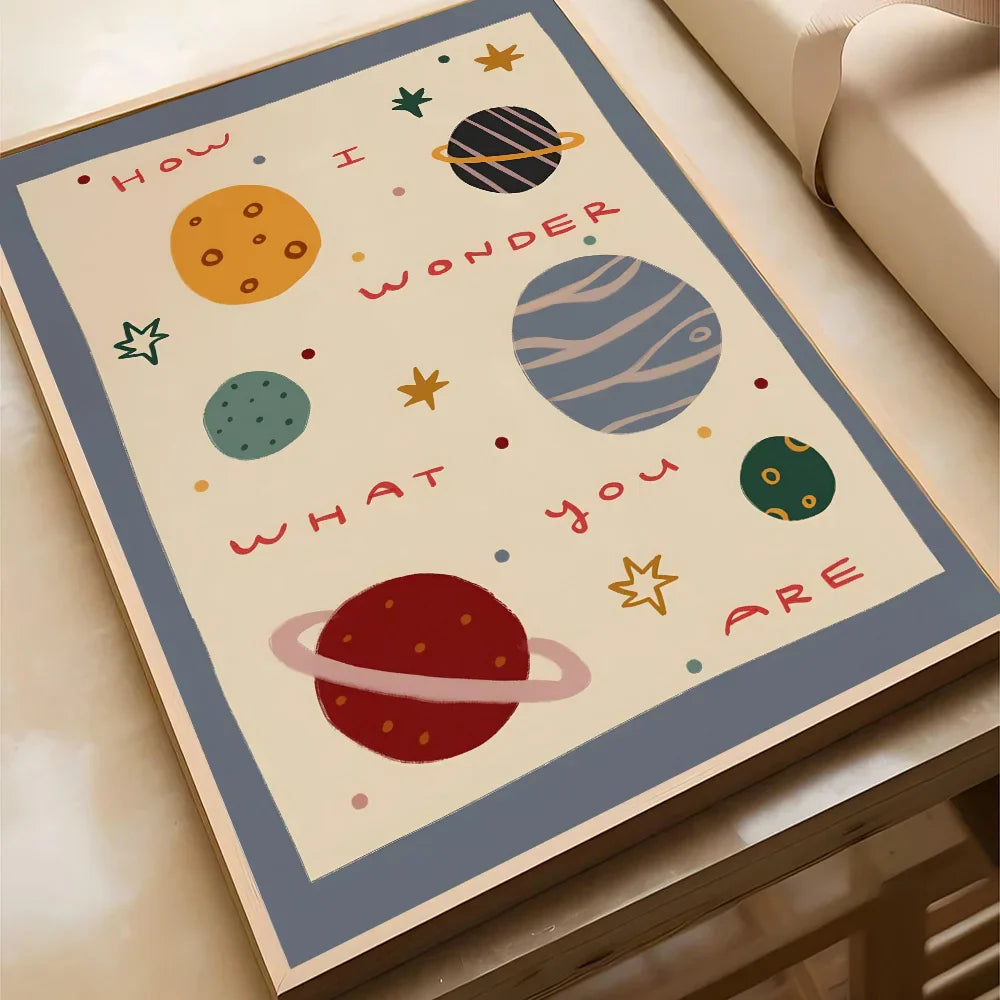 Posters met gouden accenten voor luxe sfeer
