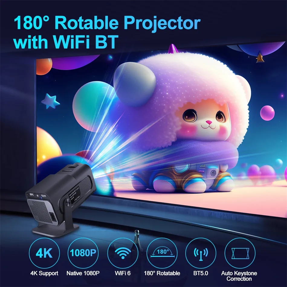 Projector action aanbieding