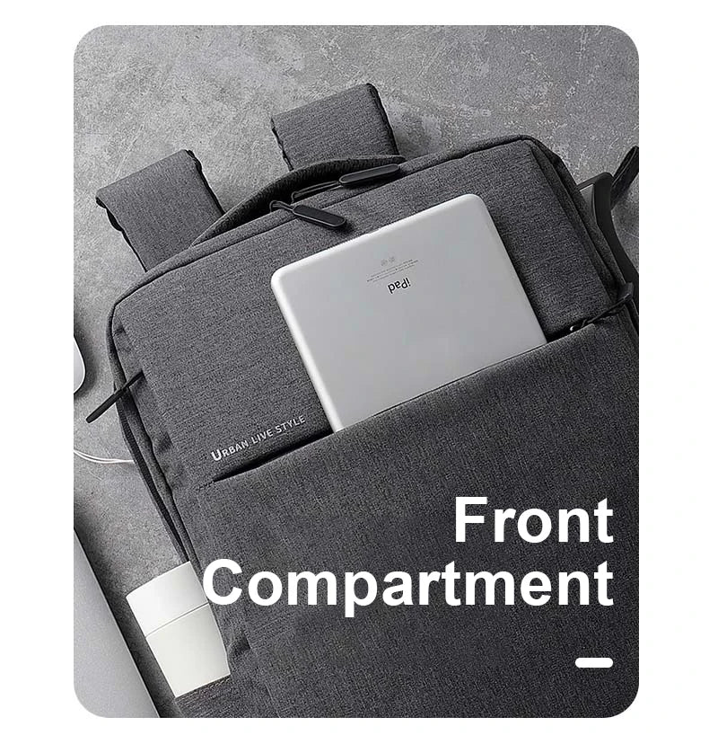 Laptop tas met rolltop sluiting – Modern en functioneel ontwerp