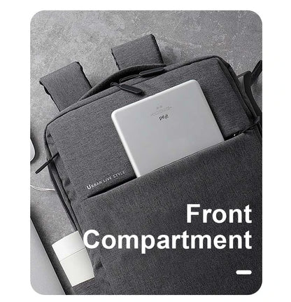 Laptop tas met rolltop sluiting – Modern en functioneel ontwerp