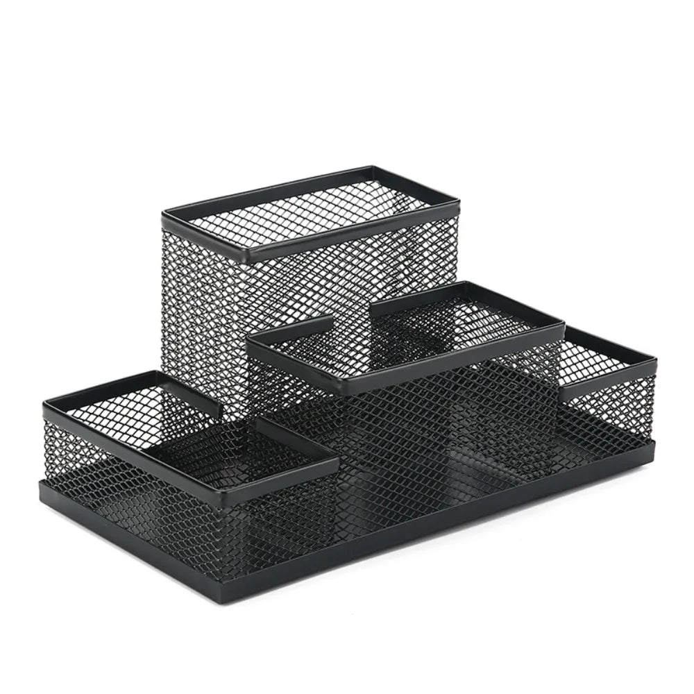 Stapelbare desk organisers voor extra ruimte